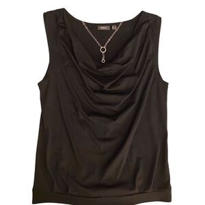 MEXX. Beautiful draped neck top.